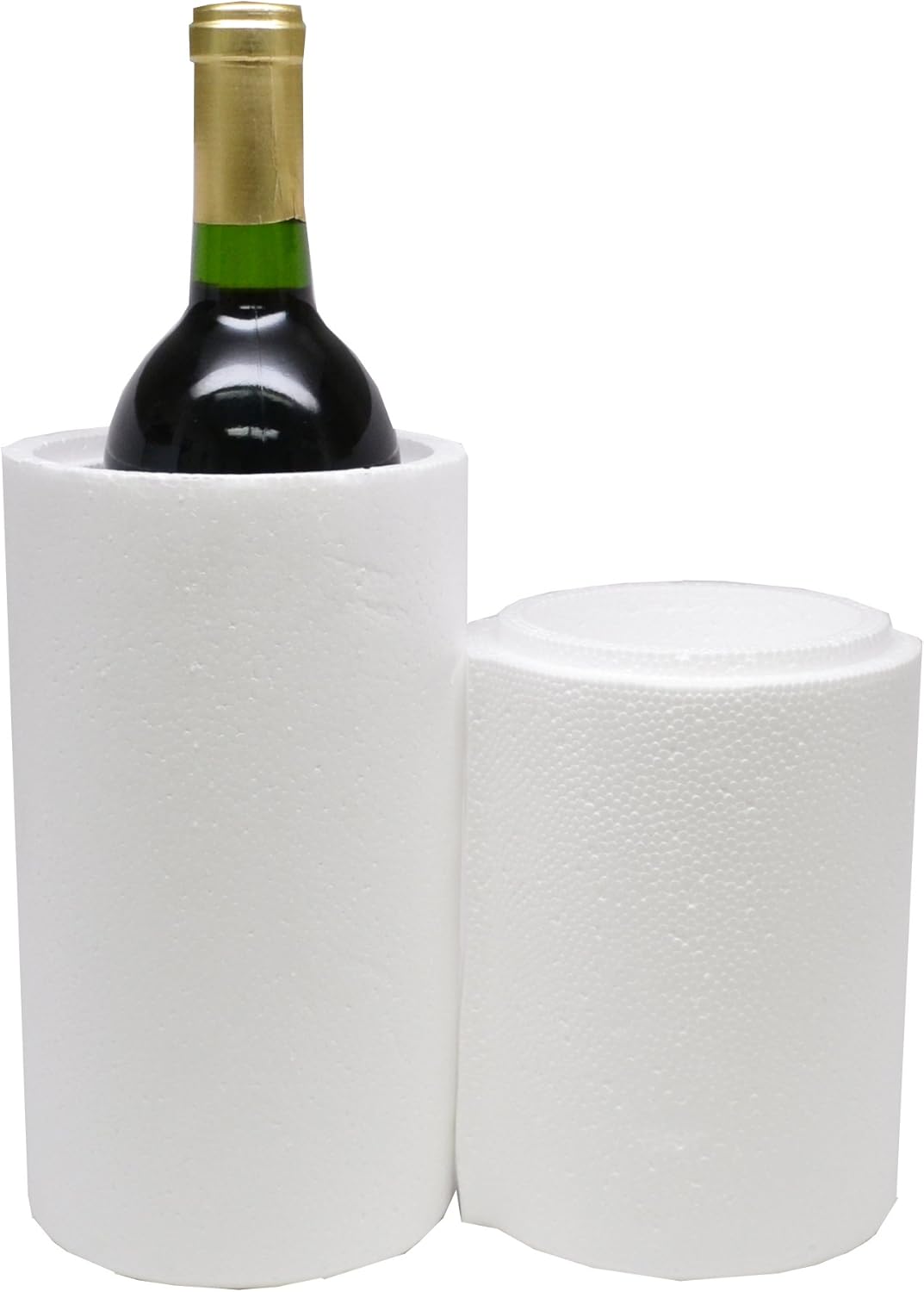 1 Bottle Styrofoam Wine Shipping Coolers (6 Coolers) NO