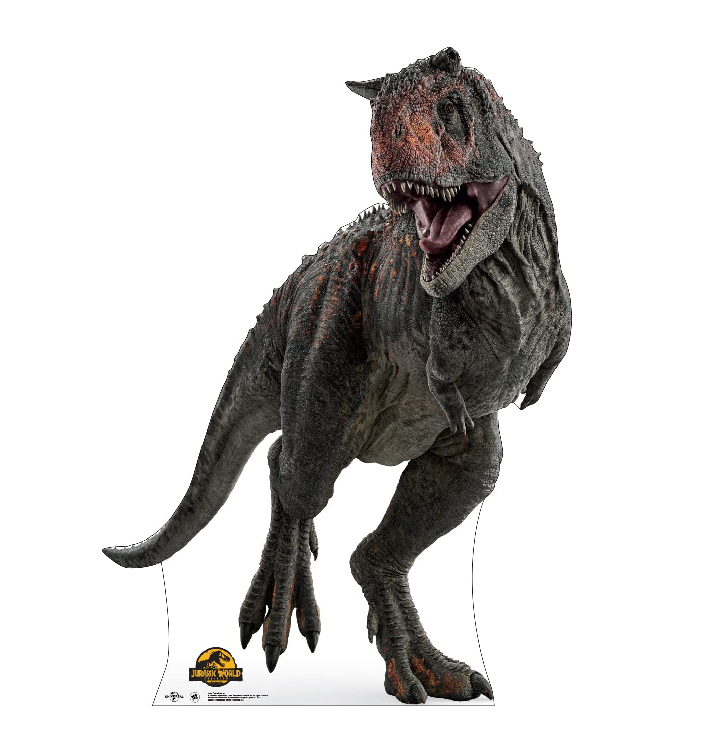 Photo 1 of Cardboard People Carnotaurus Life Size Cardboard Cutout Standup - Jurassic World Dominion (2022 Film)