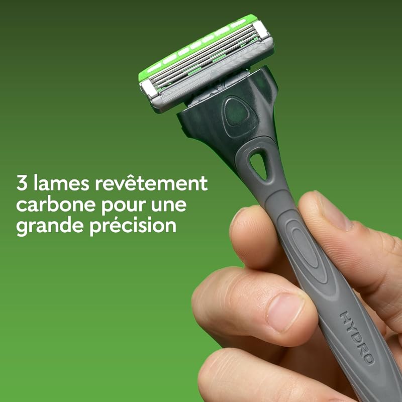 Hydro 3 recharges de lames pour homme, lot de 8
