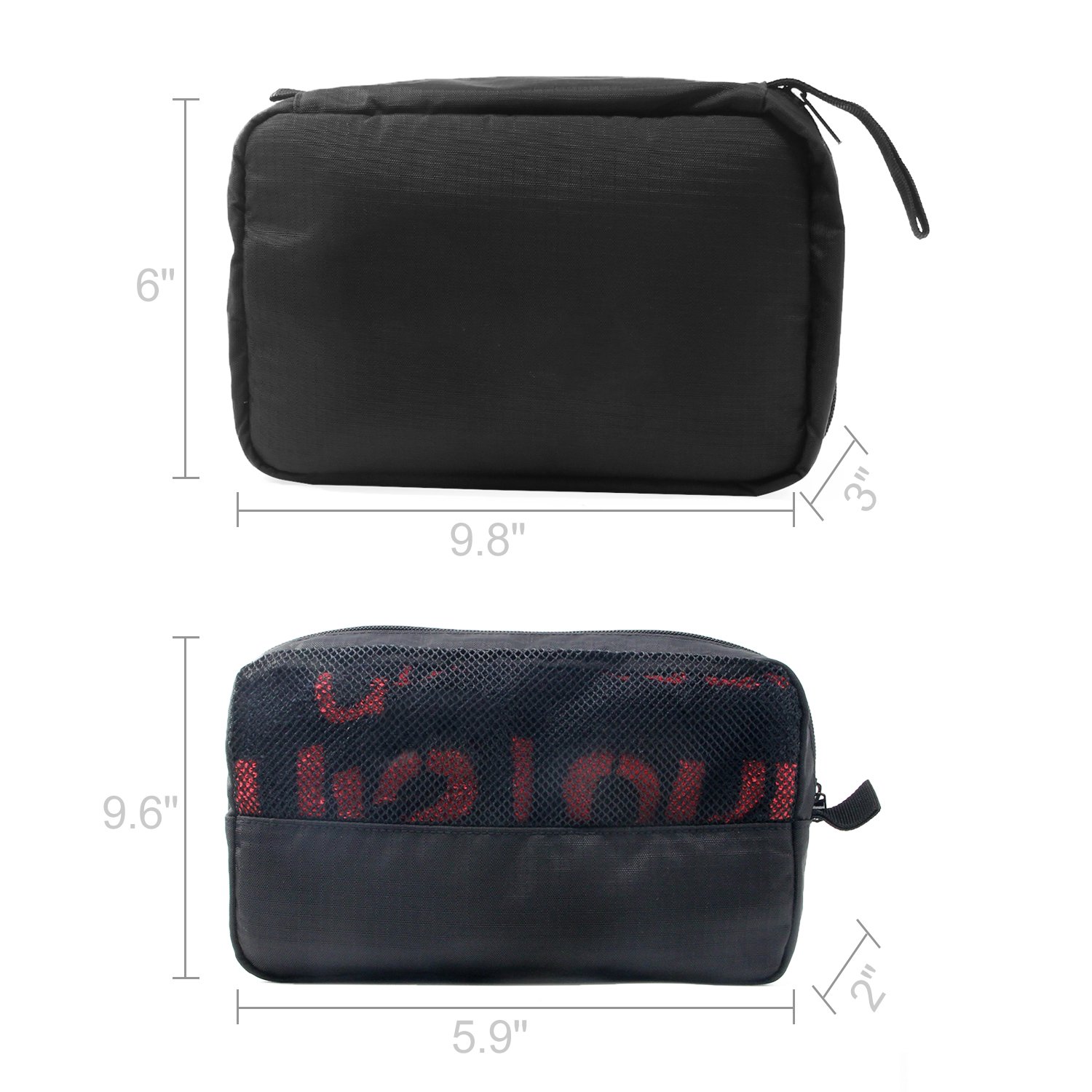 EyHome Portable Hanging Travel Toiletry Bag Organizer Storage for Men Women Cosmetic Makeup Bag Shaving Kit with Hanging Hook for vacation