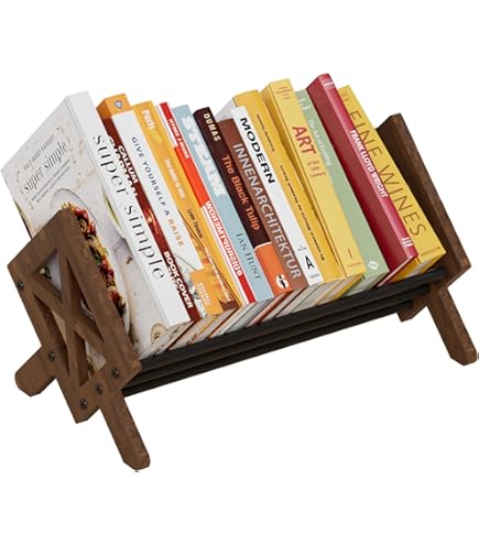 Estantería De Madera Para Libros, Estantería Abierta, Organizador De Almacenamiento Independiente Con Cubos Estante De Exhibicion De Pie Para El