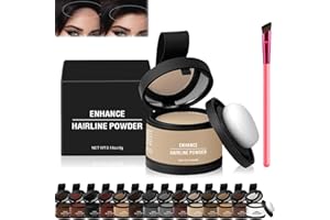 EZGHAR Waverlo Magic Root Cover Up, Maycheer Hairline Shadow Powder 01, 14 Colors Hairline Powder with Mirror, Instantly Conceals Hair Loss, Water Sweat Resistant for Women&Men (#10 Light Blonde, One Size)