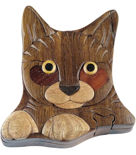 Amazon.com: South Asian Handicrafts Crab - Intarsia Wood Puzzle