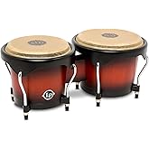 Latin Percussion City II Series Bongo Set, Vintage Sunburst, LP601NYII-VSB
