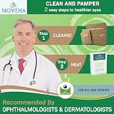NOVEHA Tea Tree & Coconut Oil Eyelid & Lash Wipes 2 Boxes 60 Each view 5