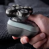 Remington RX7 Head Shaver XR1600 Cordless Wet Dry 60 Min USB 5 Cutting Heads view 6