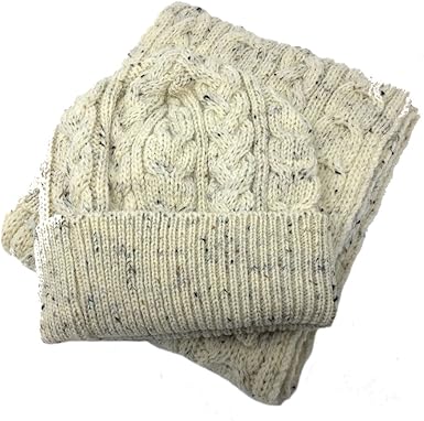 aran hats and scarves