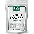 Organic Inulin Powder (227g) by Elo's Premium| 100% Food Grade Inulin Powder | Packaged in Canada| Used As A Source Of Fibre