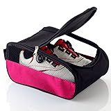Getfitsoo Golf Shoe Bag, Pink Golf Shoes Bags Women