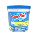 DampRid Fresh Scent Refillable Moisture Absorber - 10.5oz cup – Traps Moisture for Fresher, Cleaner Air