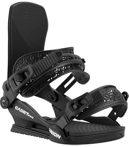 Amazon.com : Union Cadet Mini Kids Snowboard Bindings, Black, X