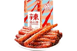 WSYLS - Latiao, Chinese Spicy Snacks, Southeast Asian Street Food, Non-Fried, Party Snack Box (68g).