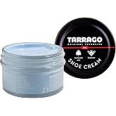 Tarrago Shoe Cream Professional Shoe Polish for Leather Boots, Shoes, Purse, Furniture Eco Friendly Leather Conditioner 1.7oz - Sky Blue #21