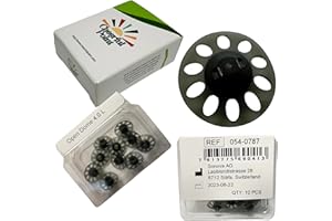 CHEERFULPOINT Phonak Open Domes 4.0 – Large Size (L) – (054-0787) –10 Pack – Compatible with Marvel, Paradise, Lumity RIC Devices – Original Phonak Replacement