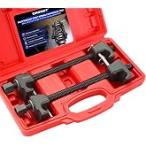 DASBET Macpherson Strut Spring Compressor Tool Kit 2PCS | Coil Spring Compressor with Detent Pins Spring Compressor with 10.5in Range for Suspension Work
