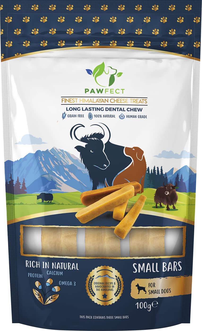 Himalayan Cheese Dental Chews - Original - Pack of 3 Chews for Small Sized Dogs (90g/3.17oz)
