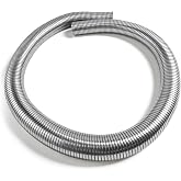 SKYMIRO 2.25" Exhaust Flex Pipe, 304 Stainless Steel [2 1/4"] ID x 72" Universal Flexible Exhaust Tubing