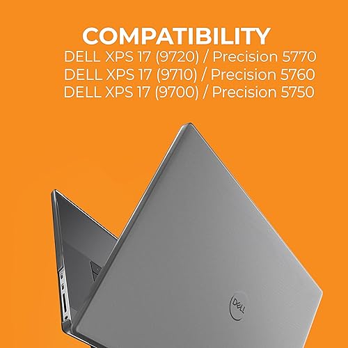 Gumdrop ProTech Hard Shell Laptop Case Fits Dell XPS 17 9720 Precision  Series 5770 (Clamshell) Slim and Li