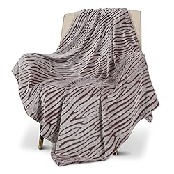 MACEVIA Flannel Fleece Twin Blanket for Couch, 3D
