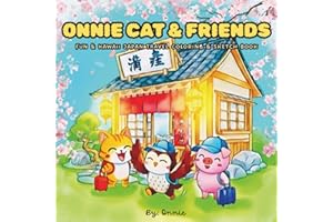 Onnie Cat & Friends: Fun & Kawaii Japan Trip Coloring & Sketch Book
