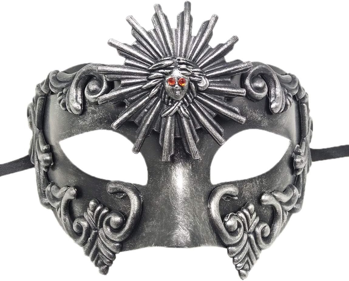Coolwife Masquerade Mask Vintage Venetian Greek Roman Party Mardi Gras Masks