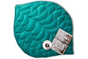 Kaisa Weighted Blankets for Adults 7lbs 41'' x 53'', Weighted Lap Blanket Made from 100% Bamboo Rayon, Travel Weighted Blanket with Portable Carry Bag, Machine Washable, Green