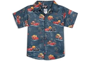Disney Toy Story Mickey Mouse Cars Nightmare Before Christmas Button Down Shirt Toddler to Big Kid