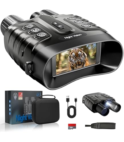 Amazon.com : VIVITAR Night Vision Binocular Camera, 4X Optical
