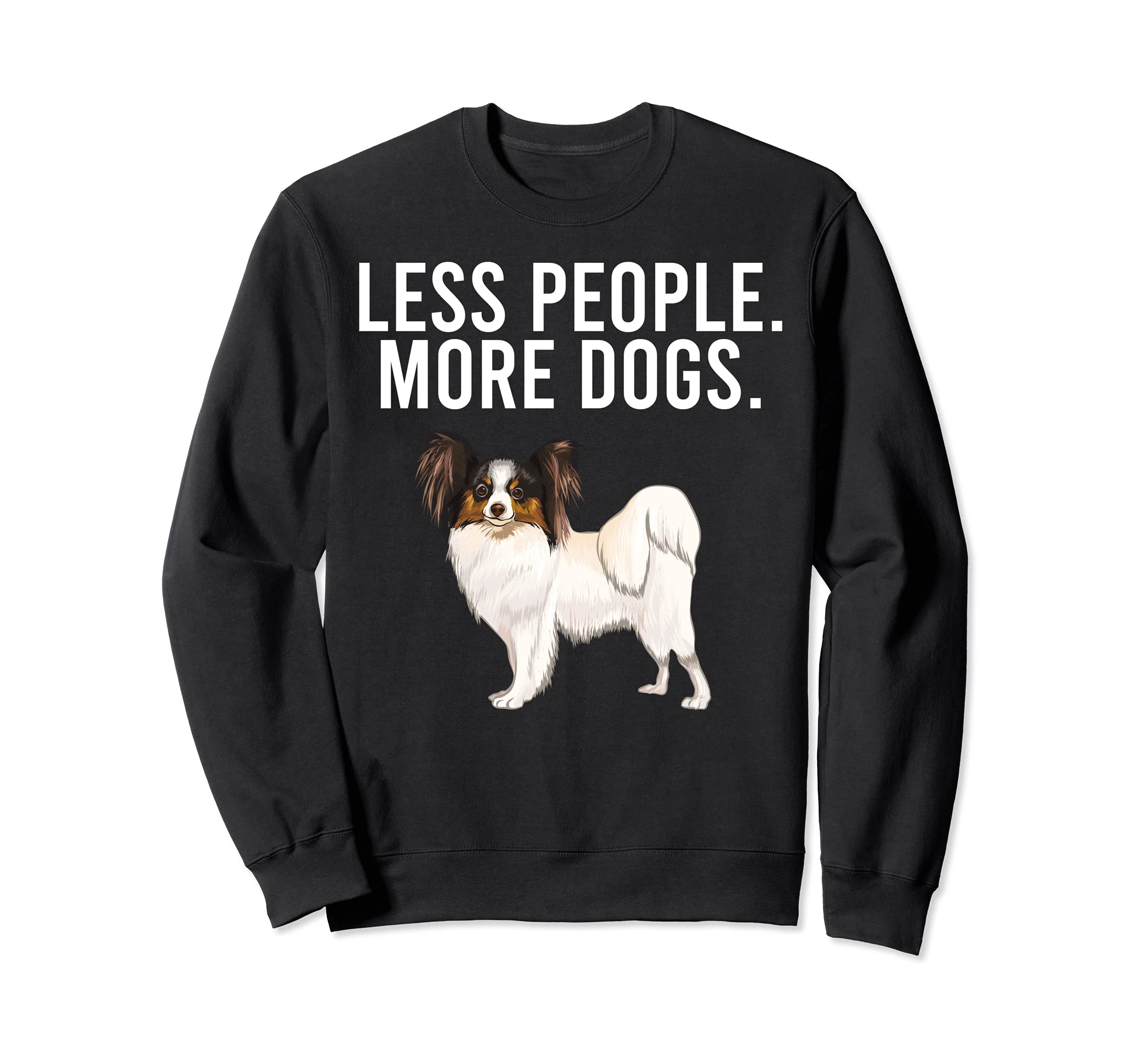 Less People More Dogs Soft Coated Wheaten Terrier Funny Sweatshirt