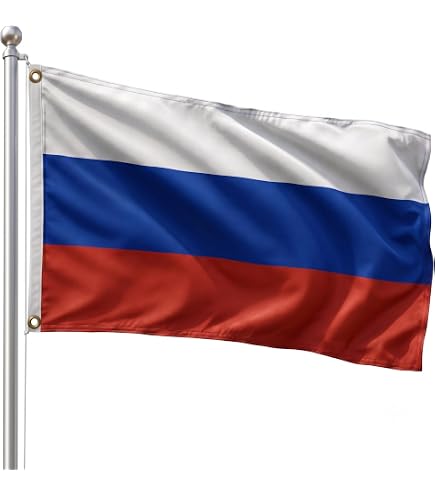 Amazon.com : Anley Fly Breeze 3x5 Foot Russia Flag - Vivid Color