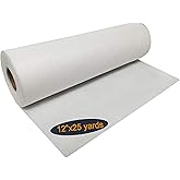 HimaPro No Show Cutaway Invisible Mesh Machine Embroidery Stabilizer Roll - Light to Medium Weight 1.8 Ounce(12 inch x 25 Yar