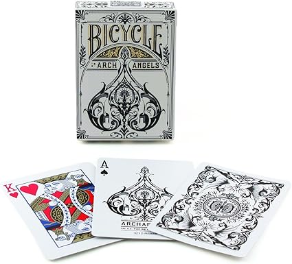 Amazon Com Bicycle Archangels 2 Pack Playing Cards Sports Outdoors