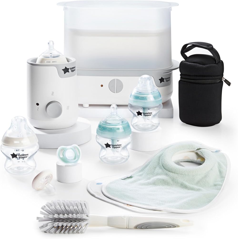 Tommee Tippee Complete Feeding Set with Electric Steriliser and Warmer