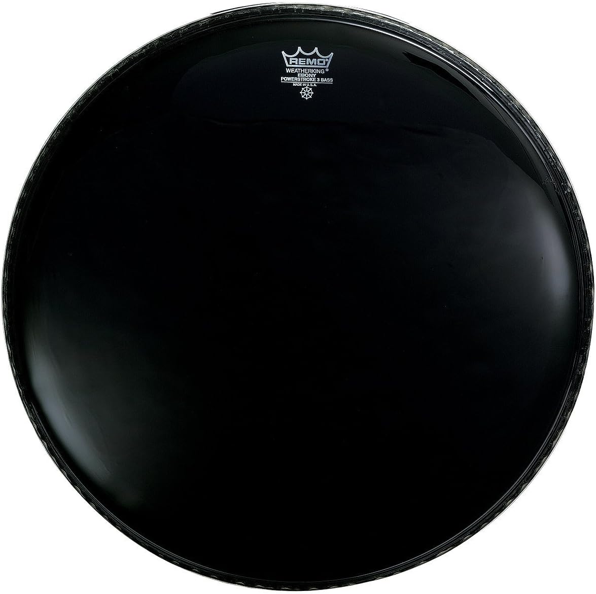 Remo P31028ES Ebony Powerstroke 3 Bass Drum Head 28Inch