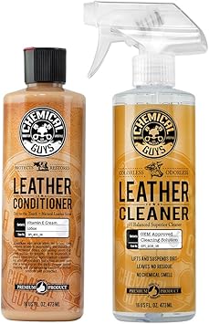Amazon Com Chemical Guys Leather Cleaner And Conditioner Complete