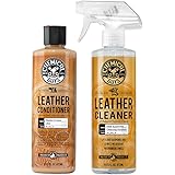 Chemical Guys SPI_109_16 Leather Cleaner and Leather Conditioner Kit for Use on Leather Apparel, Furniture, Car Interiors, Sh