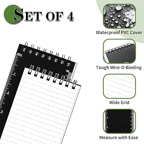 Waterproof Notebook Tactical All-Weather Spiral Memo Paper - View #12