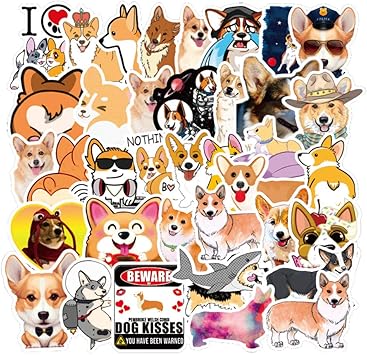 Corgi laptop sticker Clearance