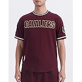 Pro Standard Mens NBA Cleveland Cavaliers Classic Chenille Short Sleeve Top Wine M