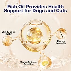 Wild Alaskan Salmon Oil for Dogs & Cats