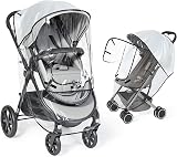 Orzbow Universal Rain Cover for Pram with Window EVA Breathable