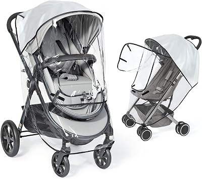 Orzbow Universal Rain Cover for Pram with Window EVA Breathable