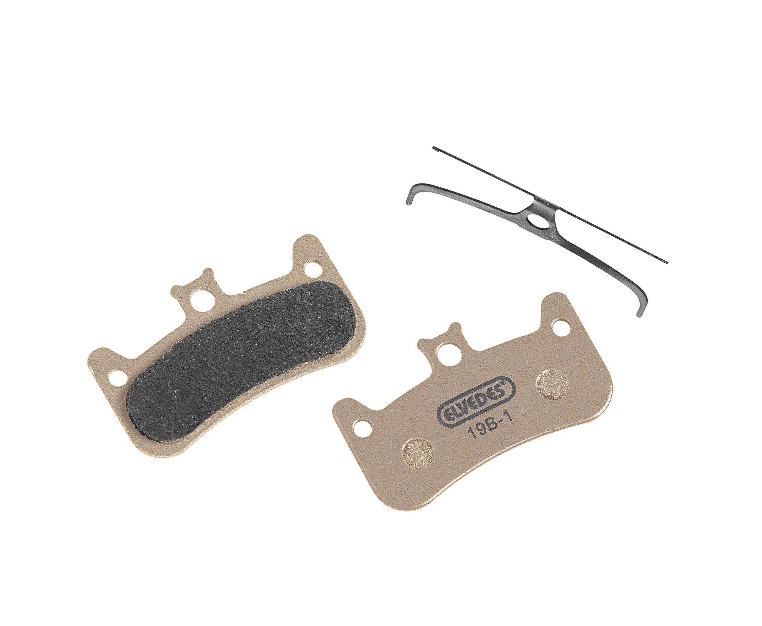 Elvedes Formula Cura 4 Brake Pads Cycle/MTB/E-Bike/Mountain Bike/Road Adult Unisex, Gold, Standard