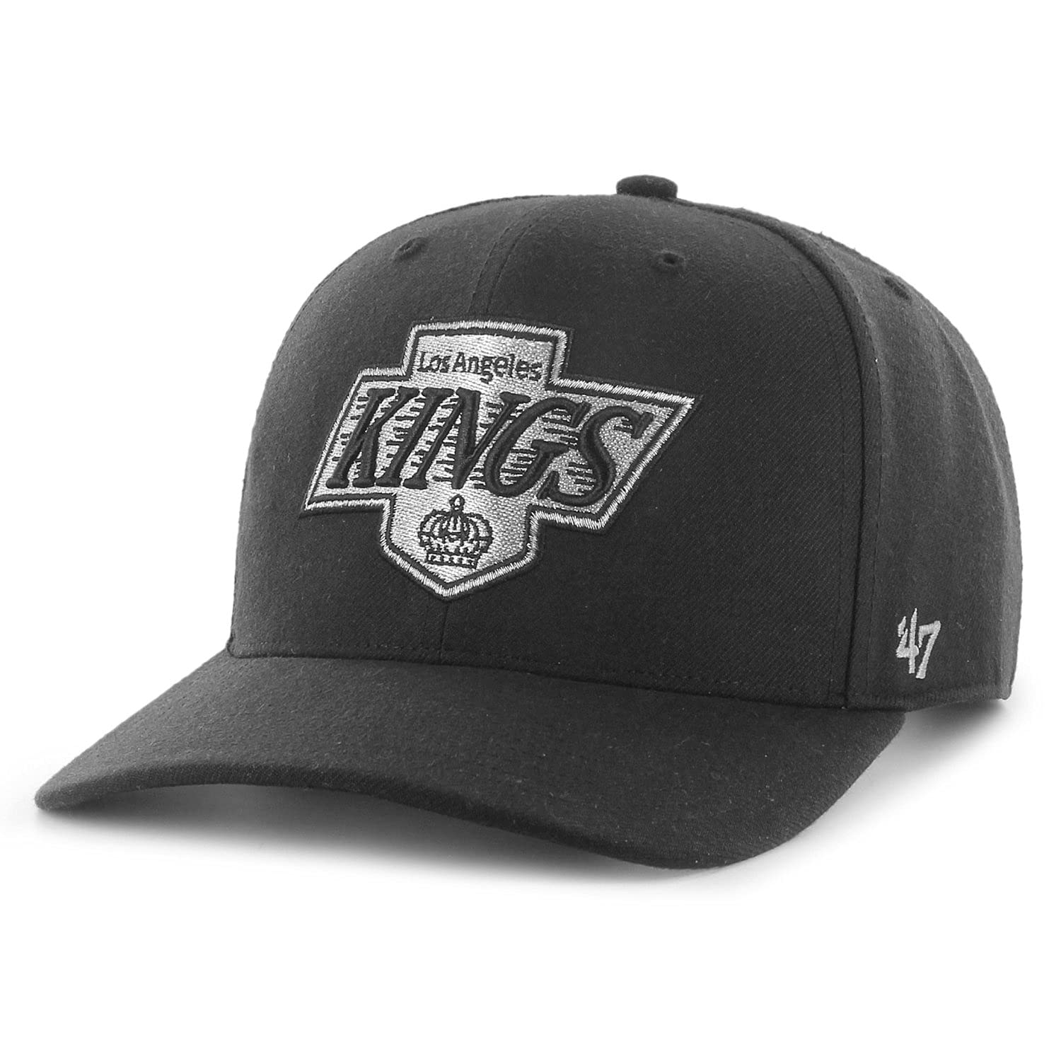 '47 Brand Low Profile Snapback Cap - ZONE Los Angeles Kings, Black