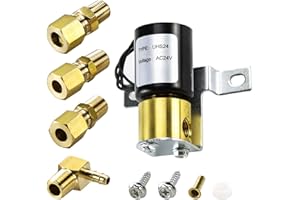 Universal Humidifier Solenoid Valve UHS24 24Vol-Compatible with Aprilaire 4040 General 990-53 and HE280 32001639-002 U147112 