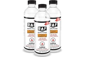 Regal Flame Ultra Pure Ventless Bio Ethanol Fireplace Fuel - 3 Quarts