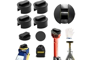 6PCS Jack Pad for BMW and Mini,Slotted Rubber Square Polyurethane Jack Pad Frame Rail Protector,Jack Stand Adapter for BMW wi