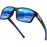 Ulknyss Polarised Sunglasses Mens Sports Sun Glasses UV400 Protection for Men Driving Fishing Running Sun Shades