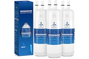 TEEHAY W10295370A Water Filter Replacement, Compatible with Whirlpool EDR1RXD1, EDR1RXD1B, EveryDrop Filter 1, W10295370, Whirlpool WHR1RXD1, KitchenAid KAD1RXD1, P8RFWB2L, P8WB2L, 3 Pack