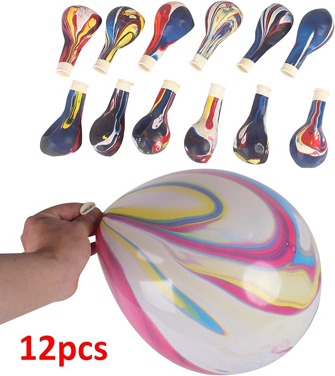 Shoze 12pcs Cream Balloons Canister Cracker Dispenser Whipped Heavy